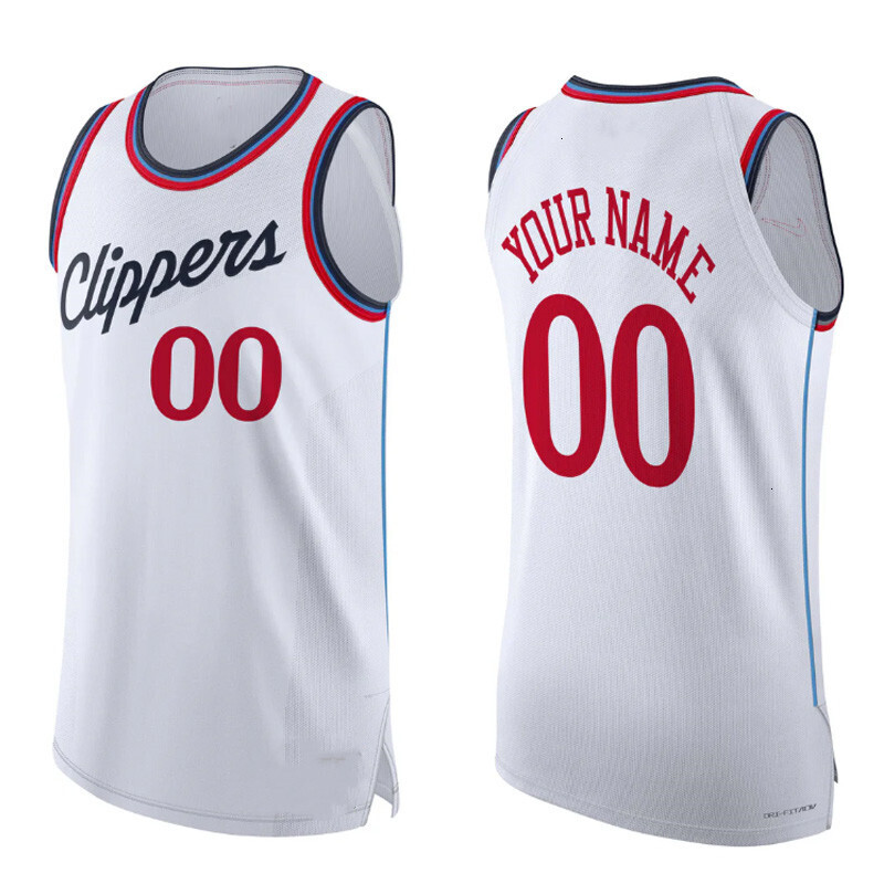 Kawhi Leonard Jersey Clipper Basketball Jerseys Darius Garland Bennedict Mathurin Bradley Beal Bogdan Bogdanovic John Collins Nicolas Batum Brook Lope