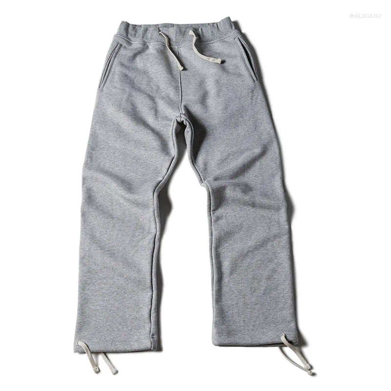 Pantaloni Da Uomo Pesi Massimi Atletici Fitness Attivo Autunno/Inverno Casual Alla Moda Gamba Dritta Ce-image