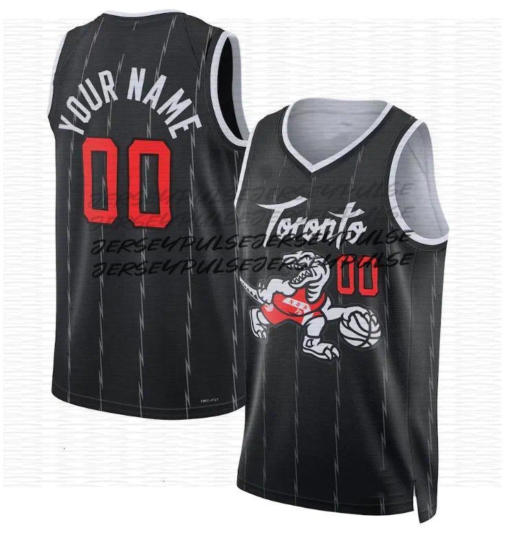 25 26 TOR Raptosrr Scottie Barnes Basketball Jerseys Gradey Dick Brandon Ingram RJ Barrett Immanuel Quickley Ochai Agbaji Vince Carter City Jersey Cus