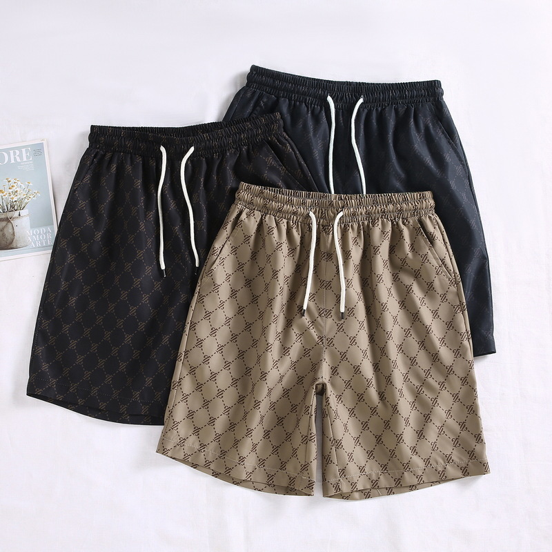 2026 new Designer Men's Casual Printed Shorts Summer Straight Leg Loose Fashion Trend Versatile Sport Style Thin Beach Outdoor Daily Commute Pant