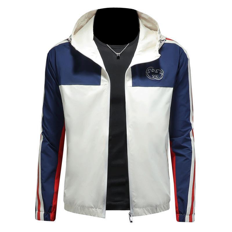 2026 European Station Autumn New Men's Retro Patchwork Hooded Workwear Jacket In Stock Fast Delivery