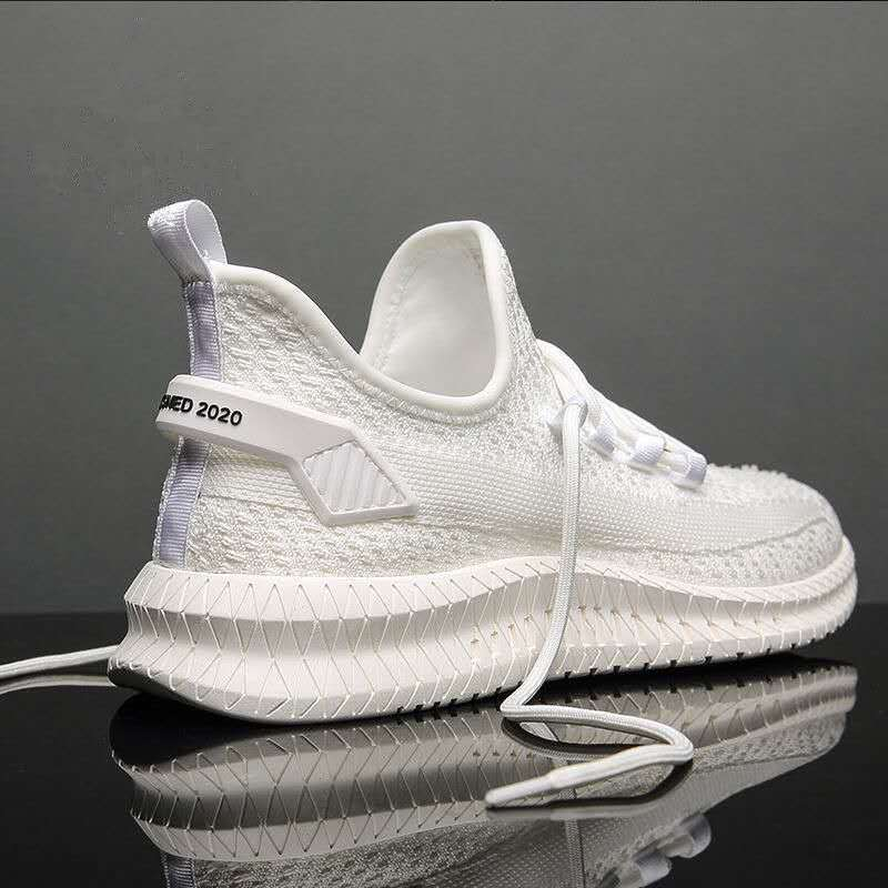 Men's Sneakers 2026 New Breathable Mesh Running Shoes Casual Athletic Gym Trainers