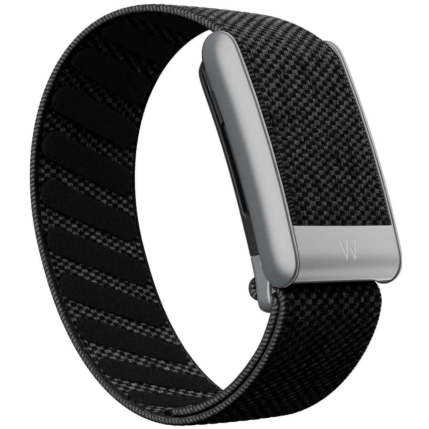 Suitable for Whoop 50PEAK/LIFE wristband elastic band sports nylon strap sports replacement wristband MG with matte silver U-shJ260514