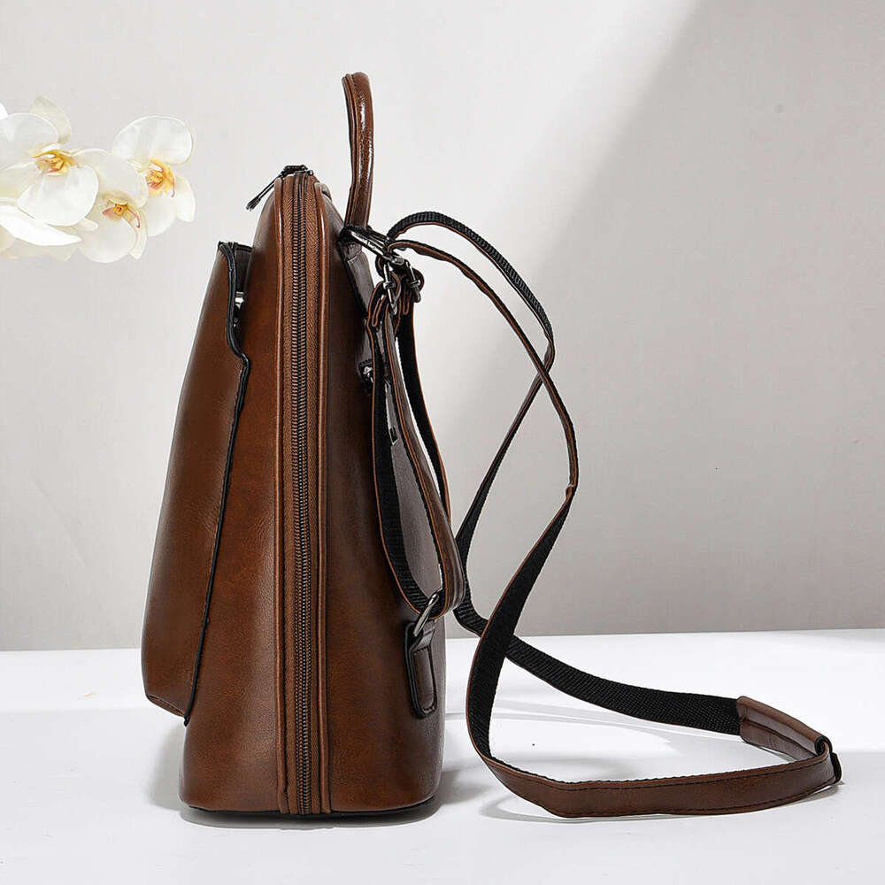 Trendy Women's Casual Waterproof Travel Laptop Backpack High Middle College Student School Bag
