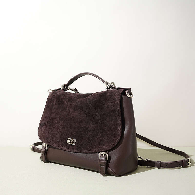 Niche Luxury Genuine Leather Women Backpack New Style Lightweight High End Feel College Student Commuter Travel Casual Daily Fashion Backpack SENYY