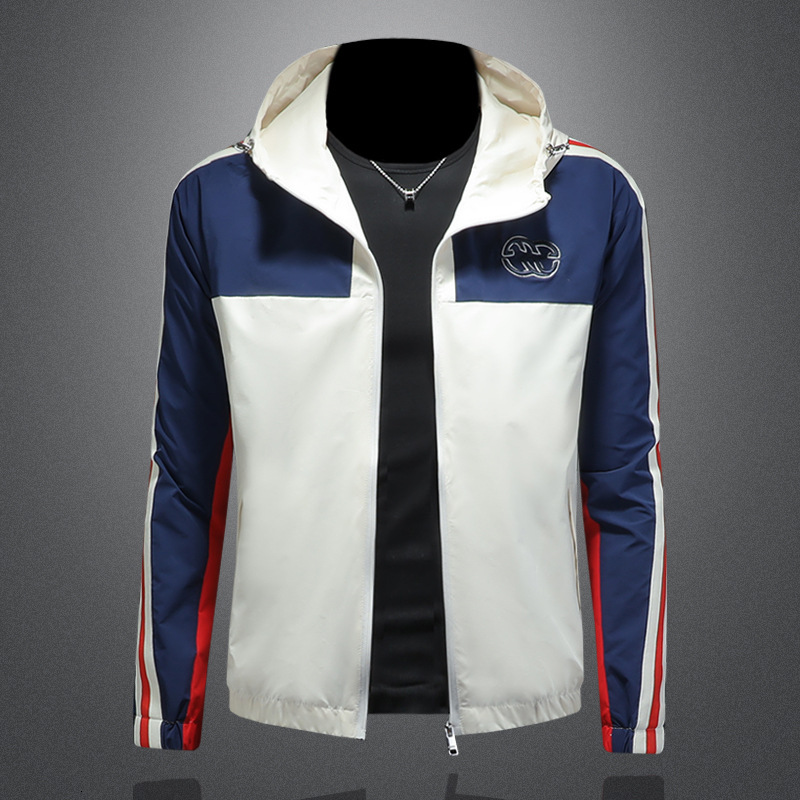 2026 European Station Autumn New Men's Retro Patchwork Hooded Workwear Jacket In Stock Fast Delivery