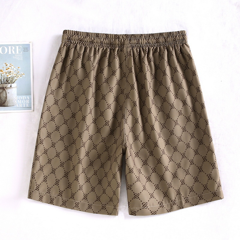 2026 new Designer Men's Casual Printed Shorts Summer Straight Leg Loose Fashion Trend Versatile Sport Style Thin Beach Outdoor Daily Commute Pant