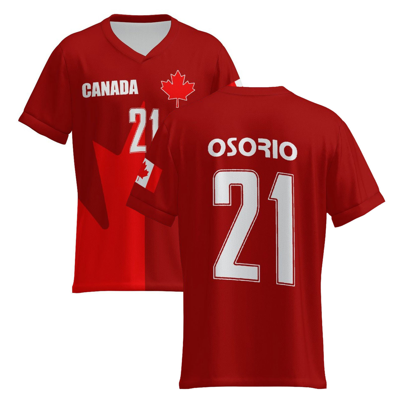 Canada Jersey Ismael Kone NO. 8 World Cup 2026 T shirt Canadian National Team Sports T-shirt Jerseys Flag Football Stars Full Squad Home Man Woman Tsh