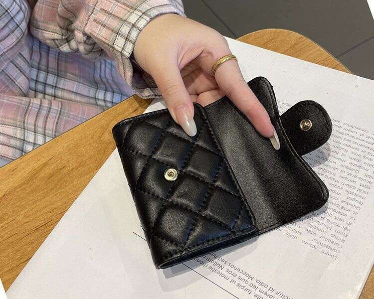 Xiaoxiangfeng New Multi-Card Slot Light Luxury Compact Accordion Internet Celebrity High-End Anti-Demagnetization Card Holder for Women dh911615482 - view 8