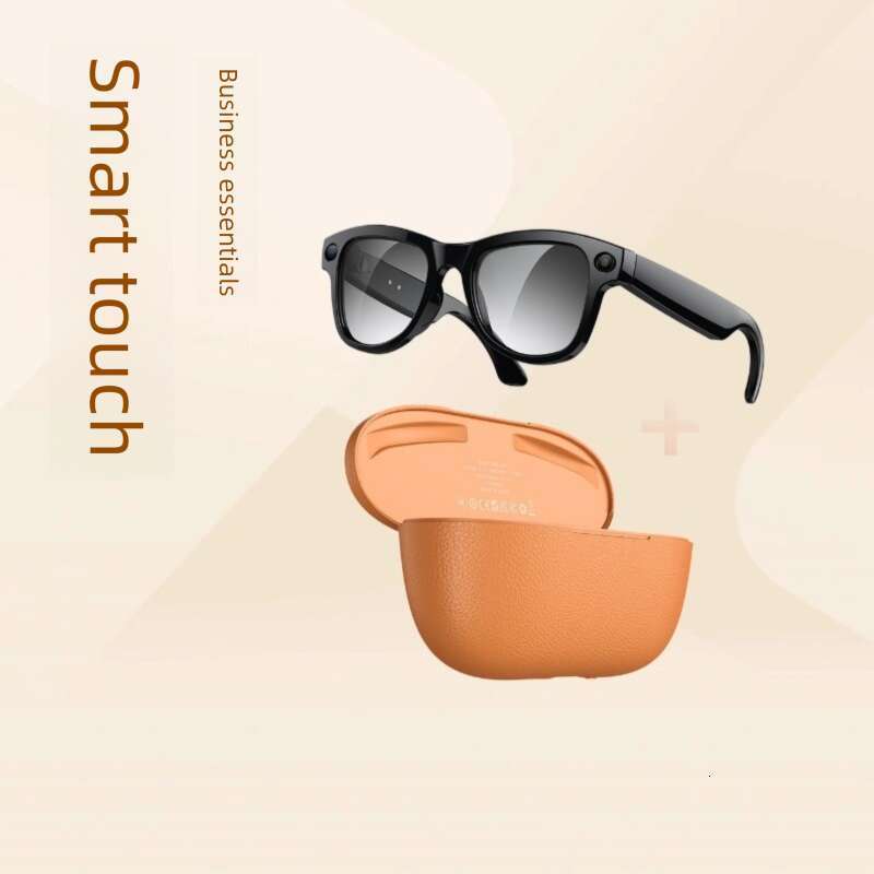 High Tech W Pixel AI Smart Bluetooth Glasses Real Time Translation Hands Free Call Music Portable Charging Case Fashion Wearable Eyeglasses CKS