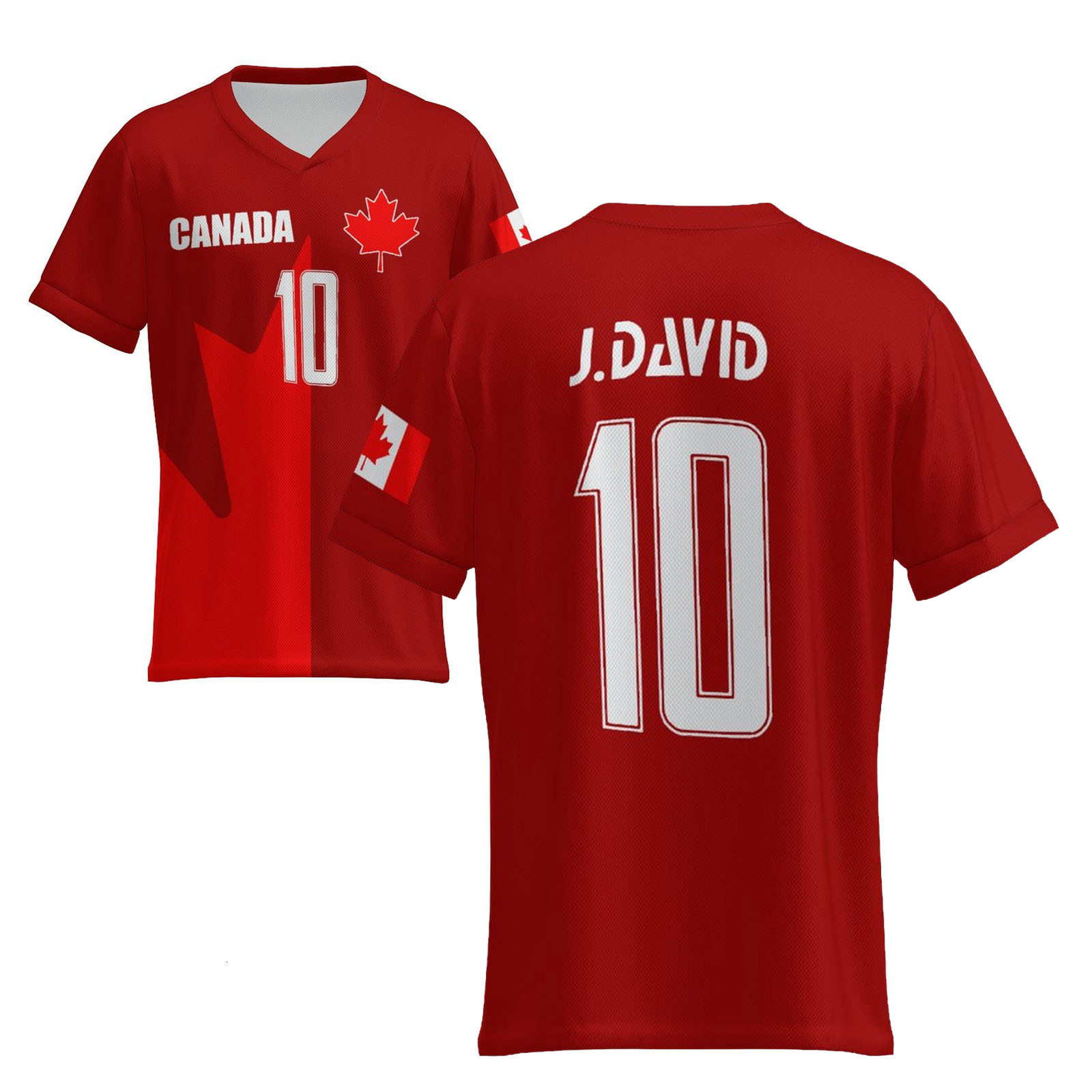 Canada Jersey Ismael Kone NO. 8 World Cup 2026 T shirt Canadian National Team Sports T-shirt Jerseys Flag Football Stars Full Squad Home Man Woman Tsh