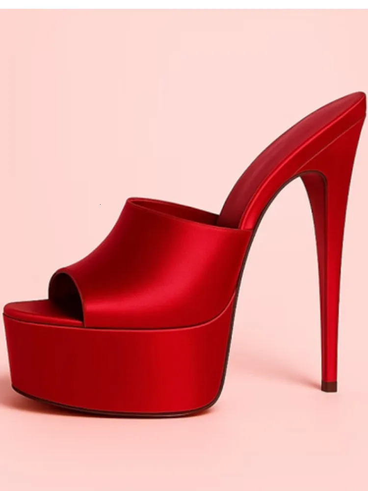 Womens summer thick soled exquisite high heels toothed sandals fashion shows parties super high heels sandals 260514 - view 7