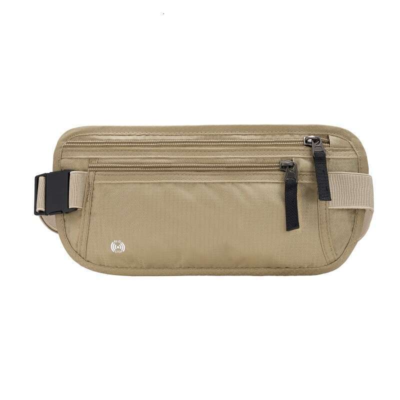 Anti-theft Travel Passport Waist Invisible Waterproof Walking Phone ID Crossbody Storage Bag Wholesale dh911614078 - view 7