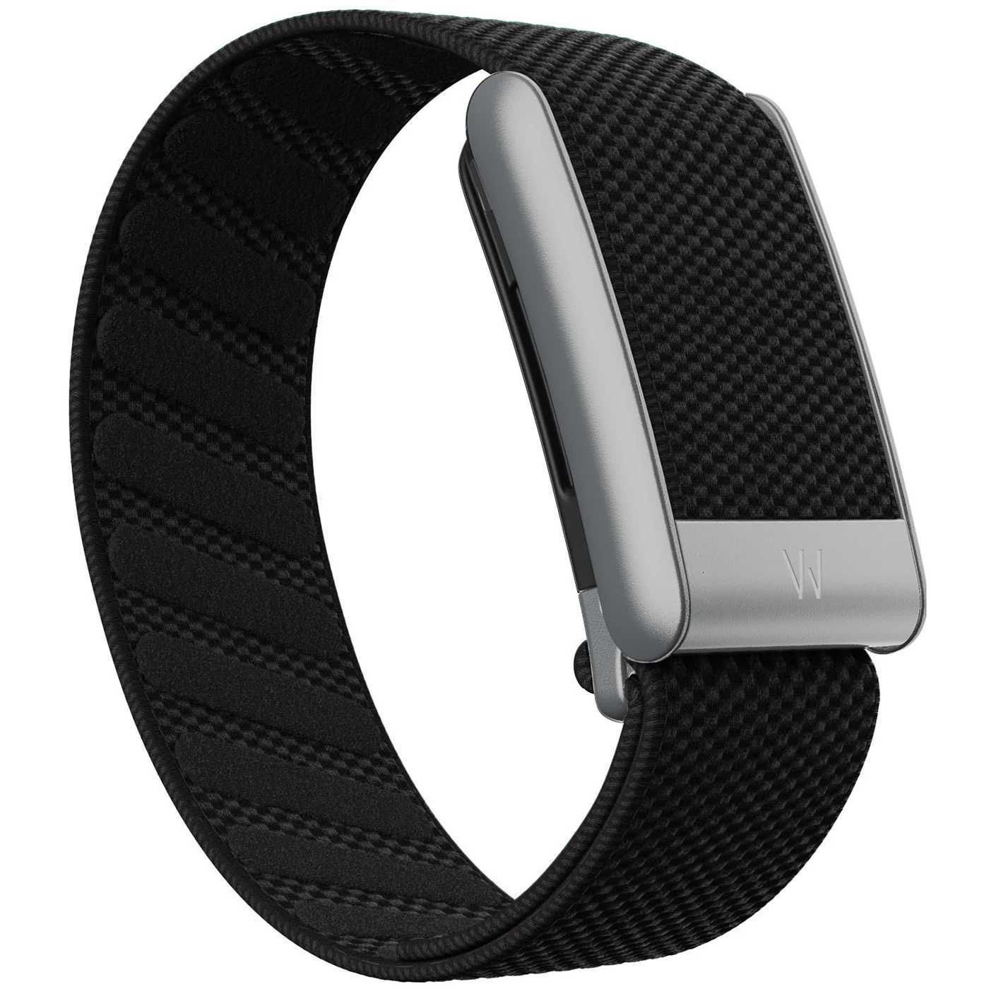 Suitable for Whoop 50PEAK/LIFE wristband elastic band sports nylon strap sports replacement wristband MG with matte silver U-shJ260514