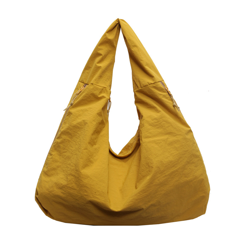 2026 New Nylon Underarm Bag for Women Large Capacity Retro Shoulder Bag Trendy Y2K Handbag