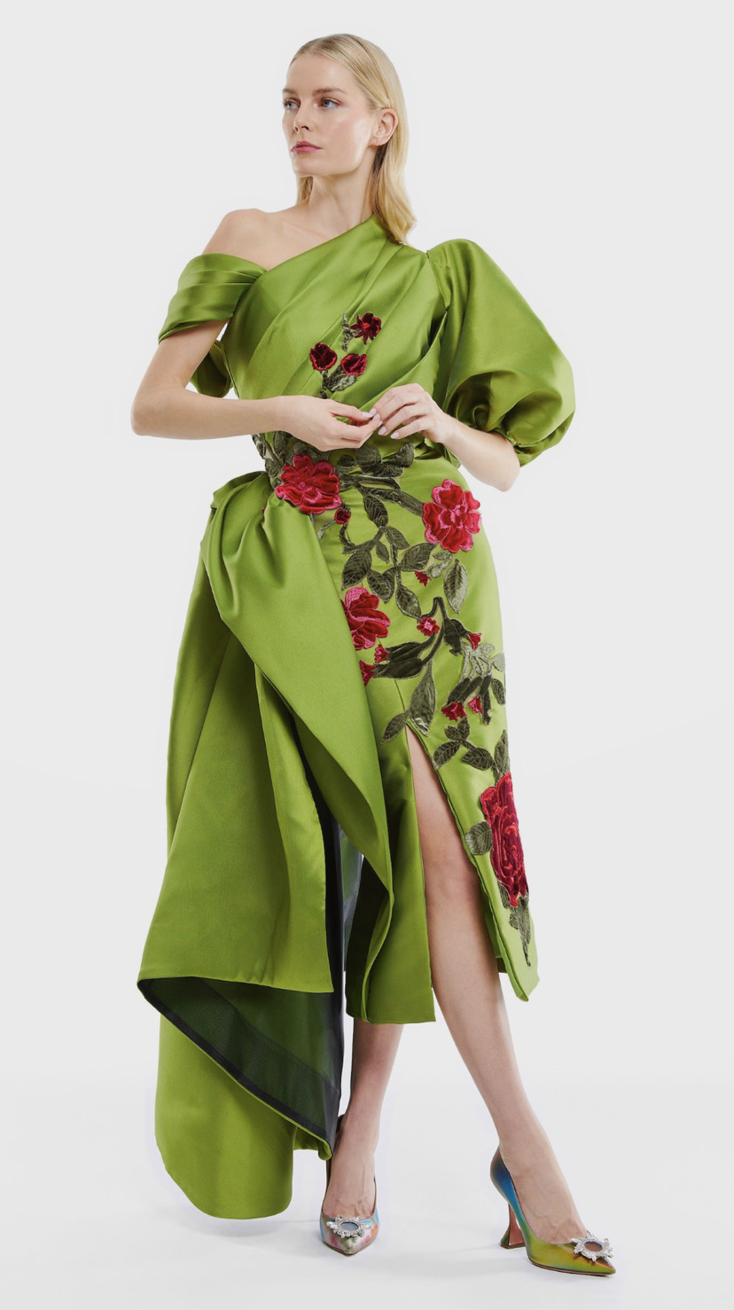Aso Ebi Green Sheath Prom Dresses 2026 Tea length Embroidery Satin Evening Formal Party Second Birthday Engagement Gowns Plus Size Dress For Special O