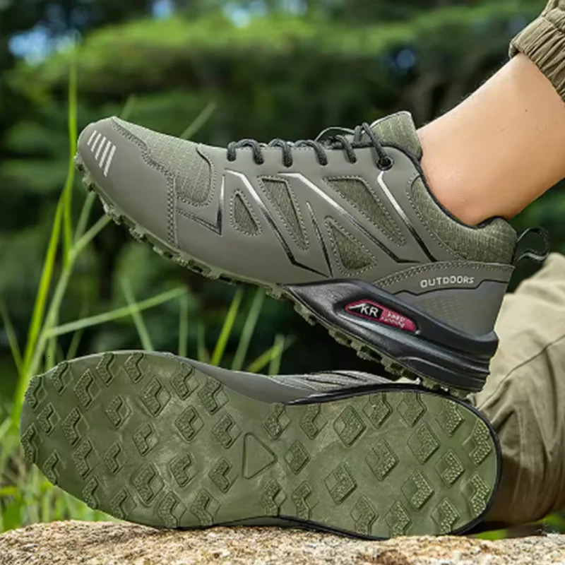 Waterproof Hiking Shoes Mens Outdoor Trekking Sneakers Mountain Climbing Camping Trainers Hunting Tactical Boots Bike Shoe Male 260514
