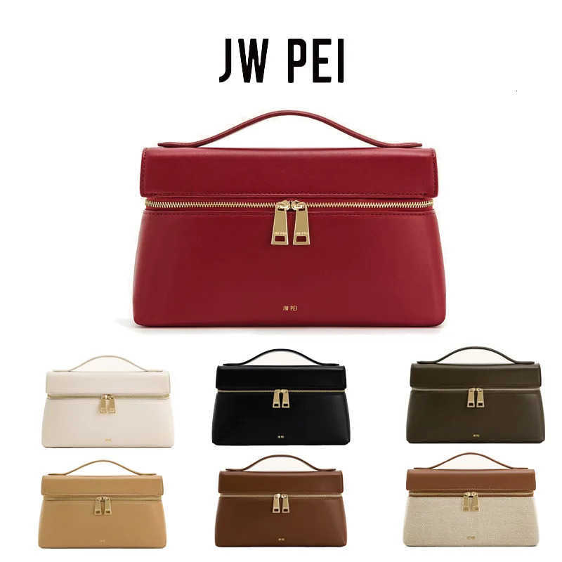 JW PEI Box Bag Simple Commuter Lunch Box Bag Handbag Crossbody Bag Womens Small Bag Stylish Handbag H260515
