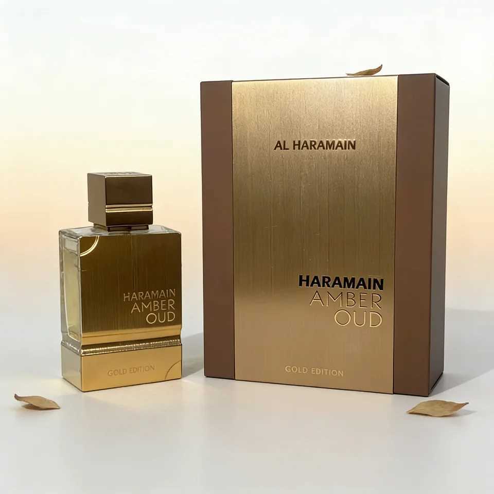 Al Haramain Amber Oud Gold Edition 2oz Eau de Parfum Unisex Luxury Perfume Amber Oud Aromatic Notes Z260515