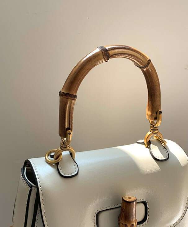 High-end Bamboo Saddle Small Women's New Fashion Handbag Shoulder Crossbody Bag