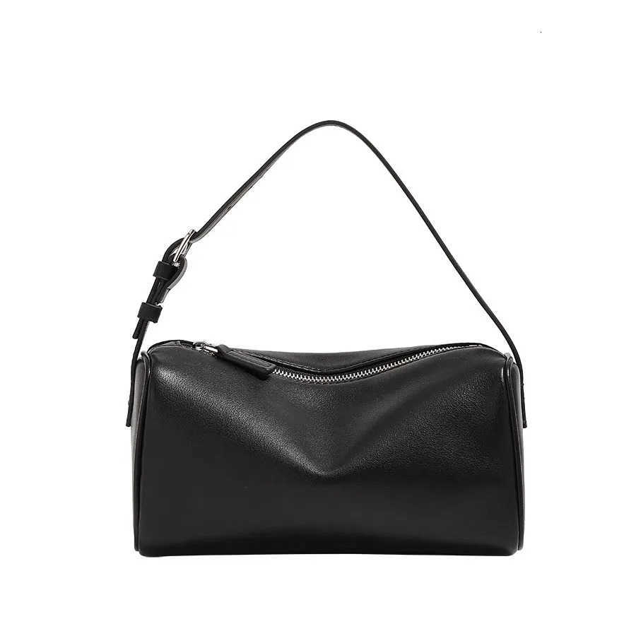 split leather 90s pen bag 2026 new design soft cowhide mini one-shoulder crossbody bag suede fashion ladies handbag H260515