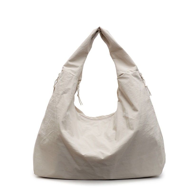 2026 New Nylon Underarm Bag for Women Large Capacity Retro Shoulder Bag Trendy Y2K Handbag