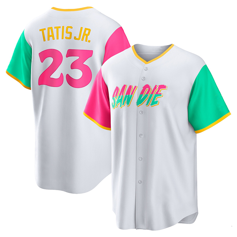 San DiegoS Padres Jersey Fernando Tatis Jr Jackson Merrill Xander Bogaerts Manny Machado Mason Miller Yu Darvish Dave Winfield padre city connect Base