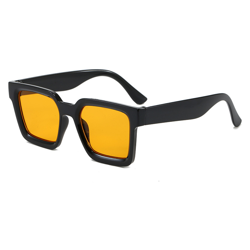 Men Square Frame Fashion Sunglasses For Vacation Driving UV400 Cycling Accessories 250805