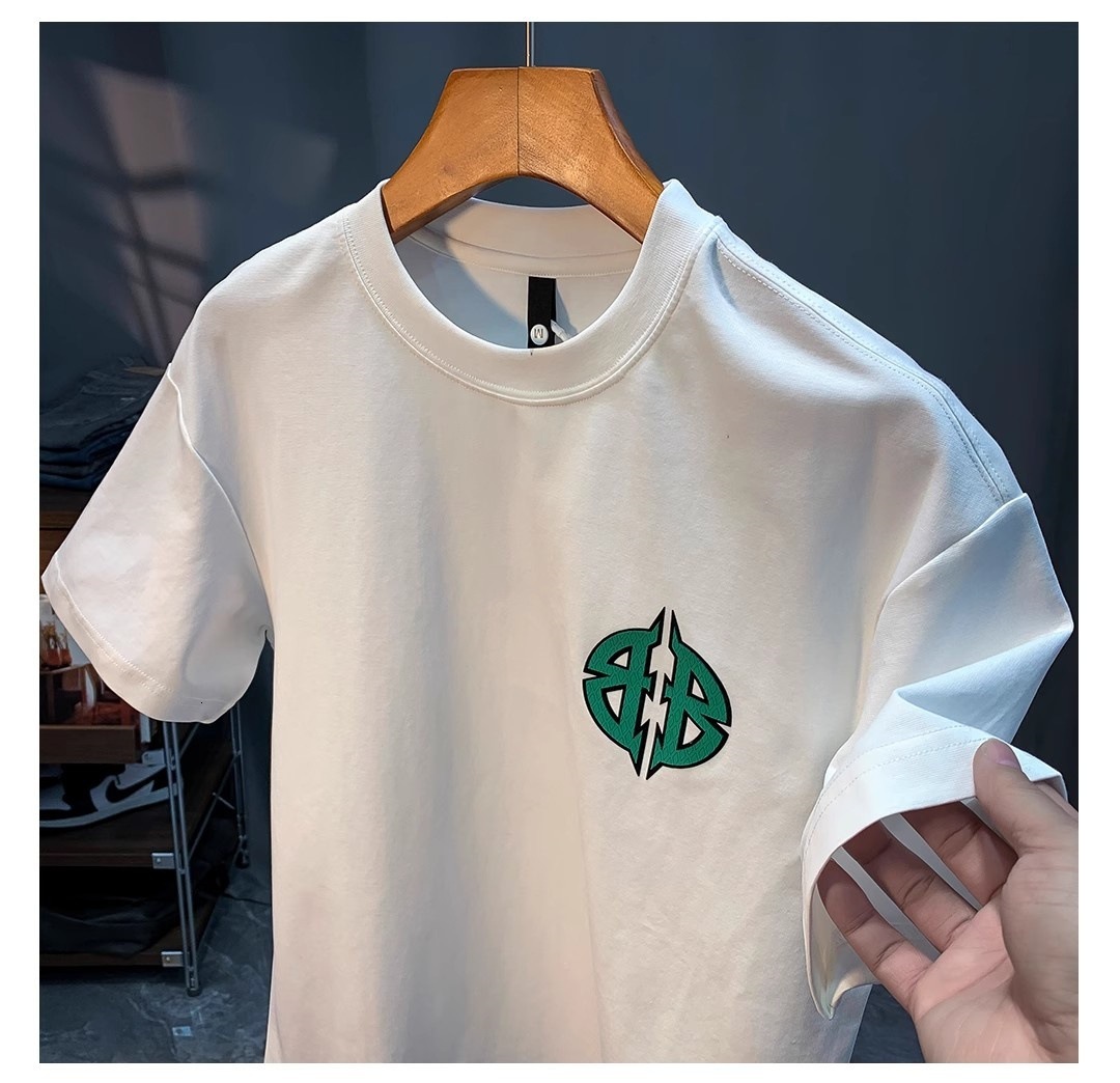 2026 new luxury fashion Designer T-shirt men's round neck polo shirt spring and summer multifunctional lightweight casual outdoor sports short sl