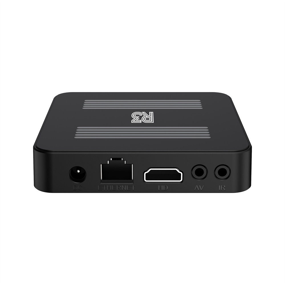 Hot Sell R3 Smart TV Box Quad Core Android 14 4K Ultra HD Dual Band WiFi RK3518 2GB 16GB Streaming Media Player