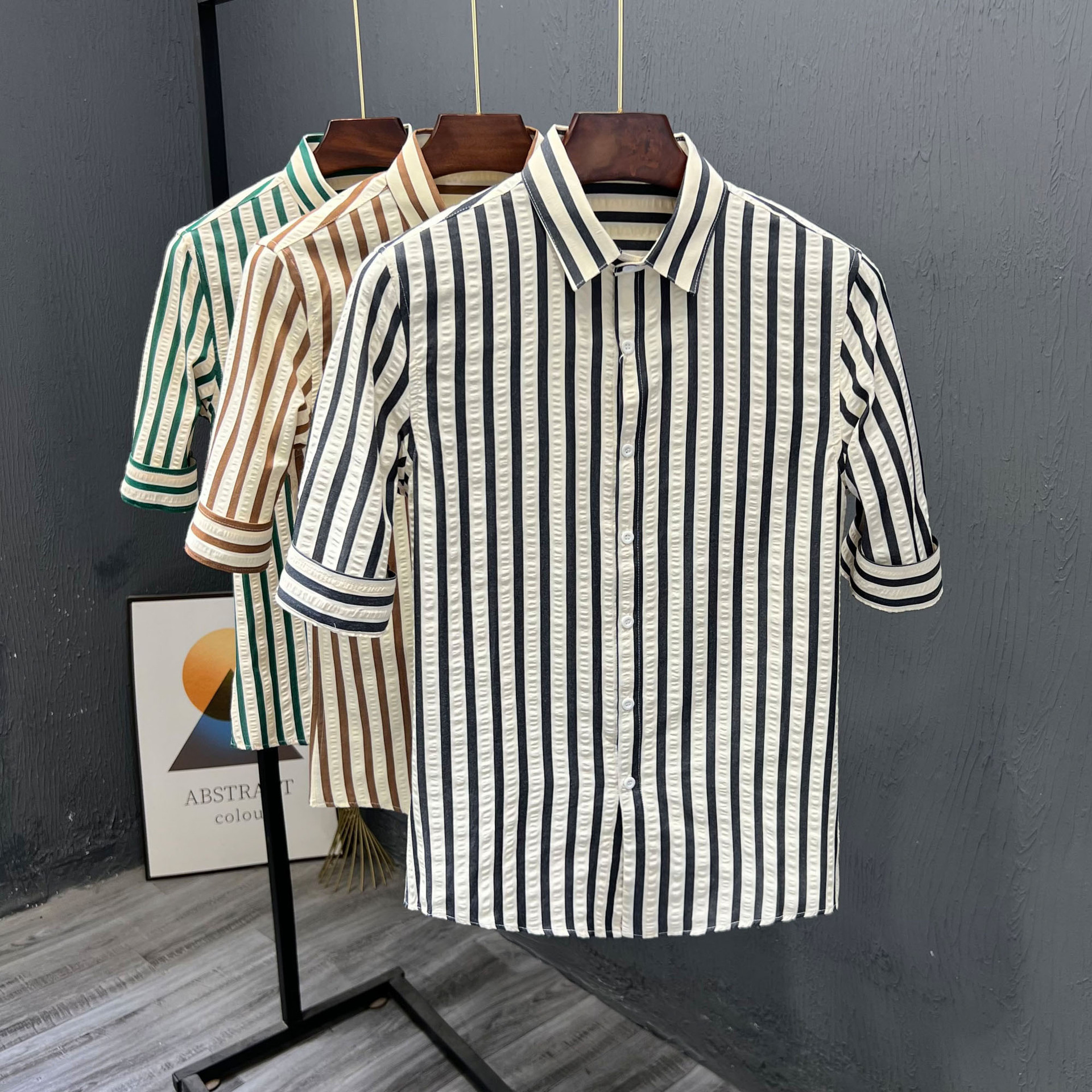 relaxed casual Designer T-shirt men's round neck polo shirt spring and summer fashion lightweight luxury multifunctional outdoor sports short sle