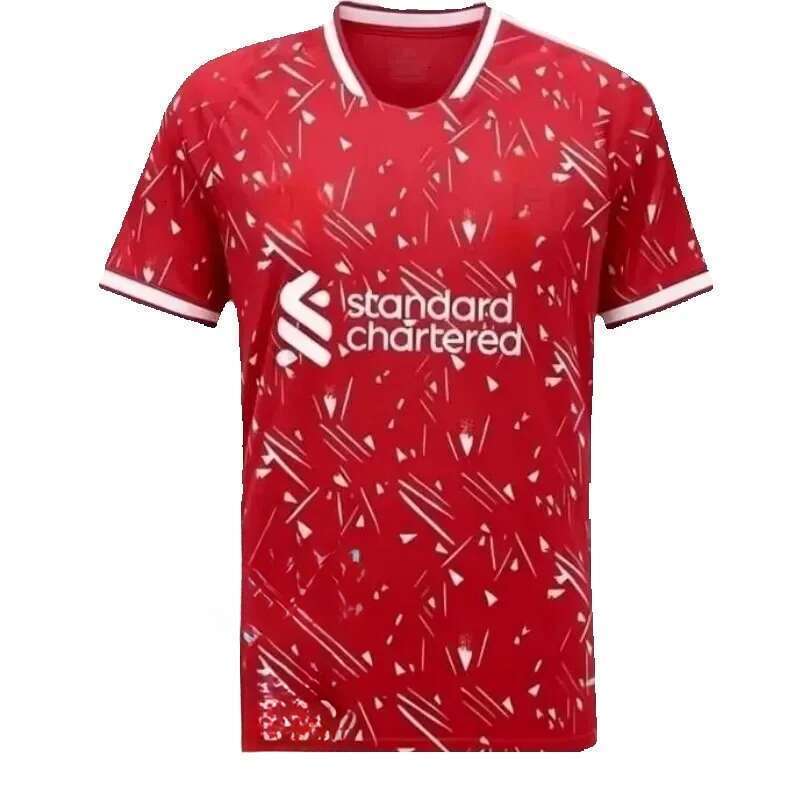 25 26 27 Liveropool LFC ISAK WIRTZ EKITIKE MSALAH VIRGIL soccer jerseys RIO MAC ALLISTER GAKPO SZOBOSZLAI Long Sleeve Football Jersey Player tracksuit