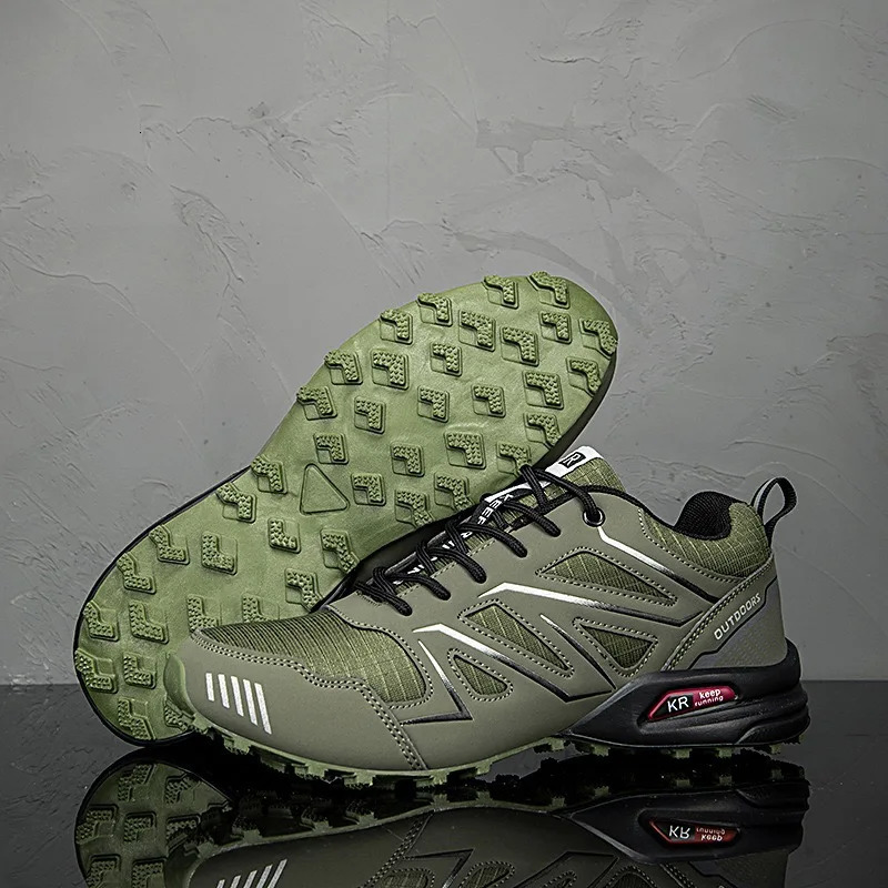 Waterproof Hiking Shoes Mens Outdoor Trekking Sneakers Mountain Climbing Camping Trainers Hunting Tactical Boots Bike Shoe Male 260514