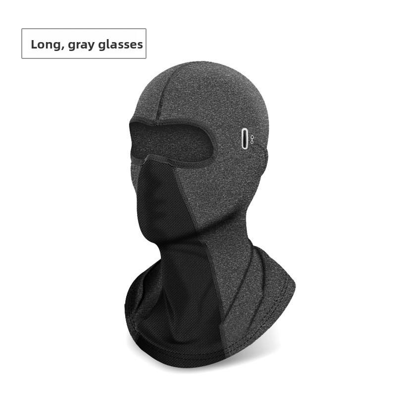 High-quality ice silk nylon motorcycle 2026 riding motorcycle hood Sun-proof, sweat-proof, wind-proof and dry ice cool breathable riding mask customiz