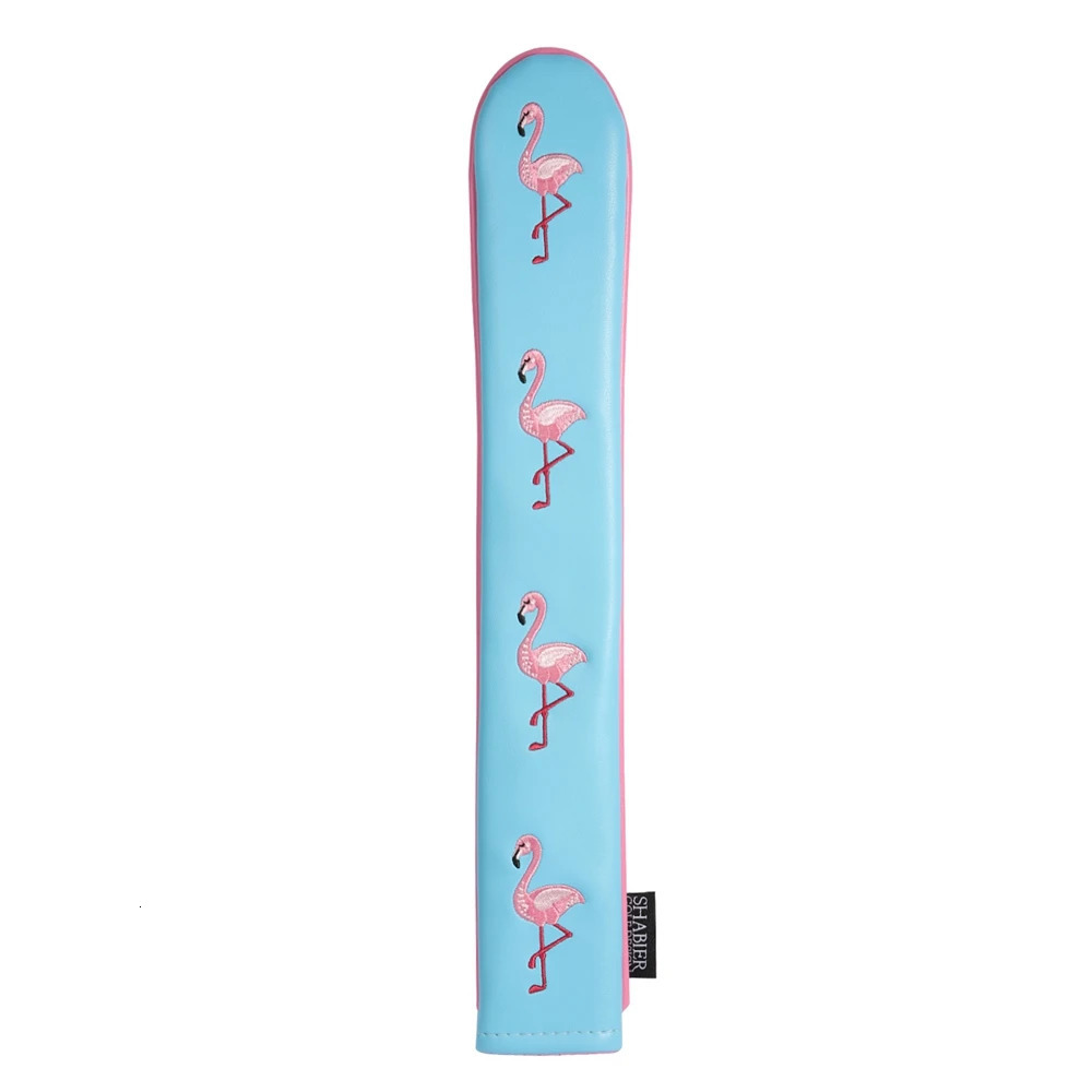 Golf Alignment Stick Cover PU Leather Hold 2 Sticks Headcover Golfer Men 260514