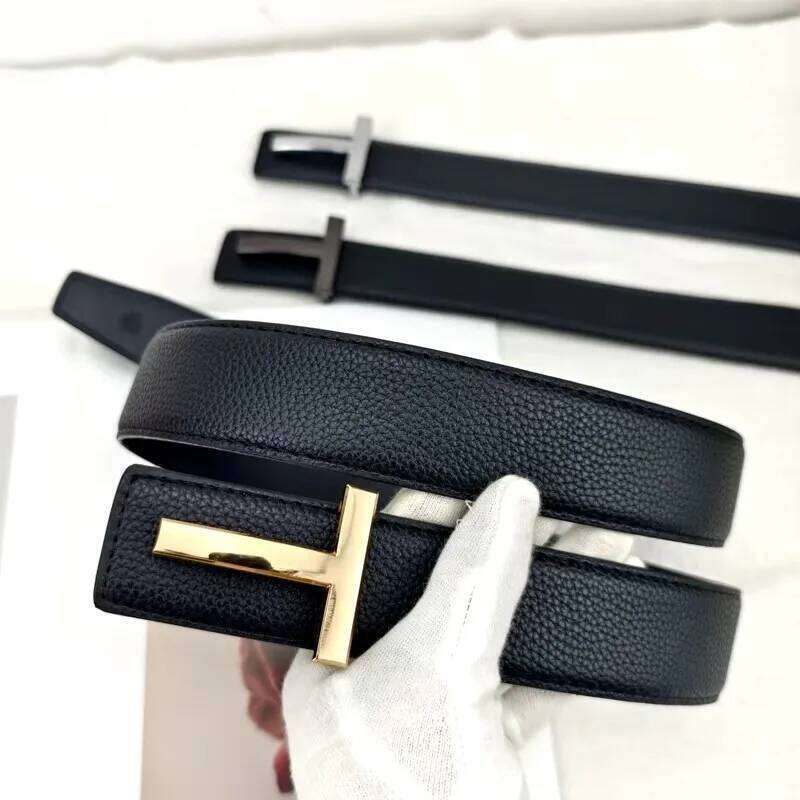 High Quality 3.8cm Leather Business Men Belt Luxury Brand Designer famous Belts for men Jeans Strap Male Metal Buckle belt 26L0515