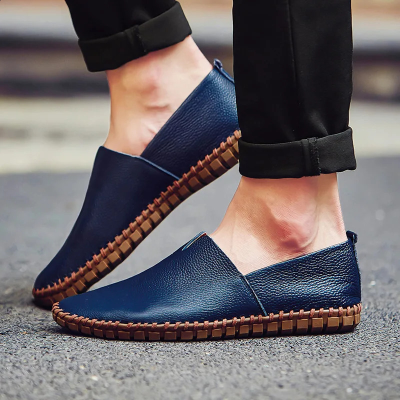 Plus Size Men Shoes Handmade Casual Loafers 38-50 Casual Shoes Summer Pu Loafers Men Zapatos De Hombre 260515