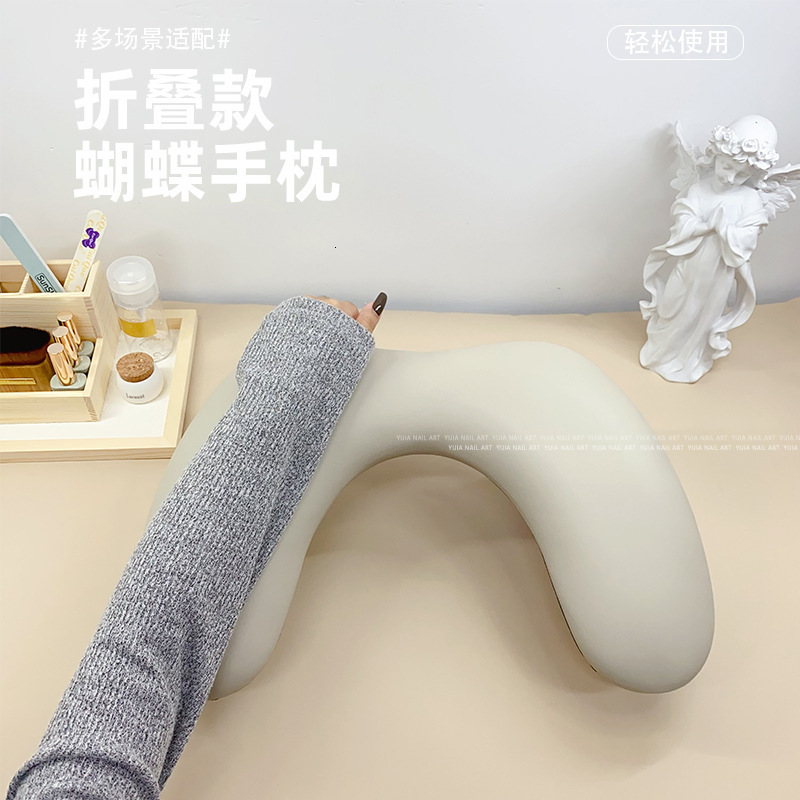 Arm Rest for Nails Tech U Shaped-Comfortable Manicure Nail Hand Rest Pillow Cushion Nail Armrest Stand for Acrylic Nail Art Tech 241102
