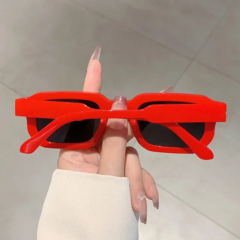 Men Vintage Rectangle Frame Sunglasses Fashion Retro Sun Glasses y Glasses UV400 Eyewear Women Goggles2026 260515