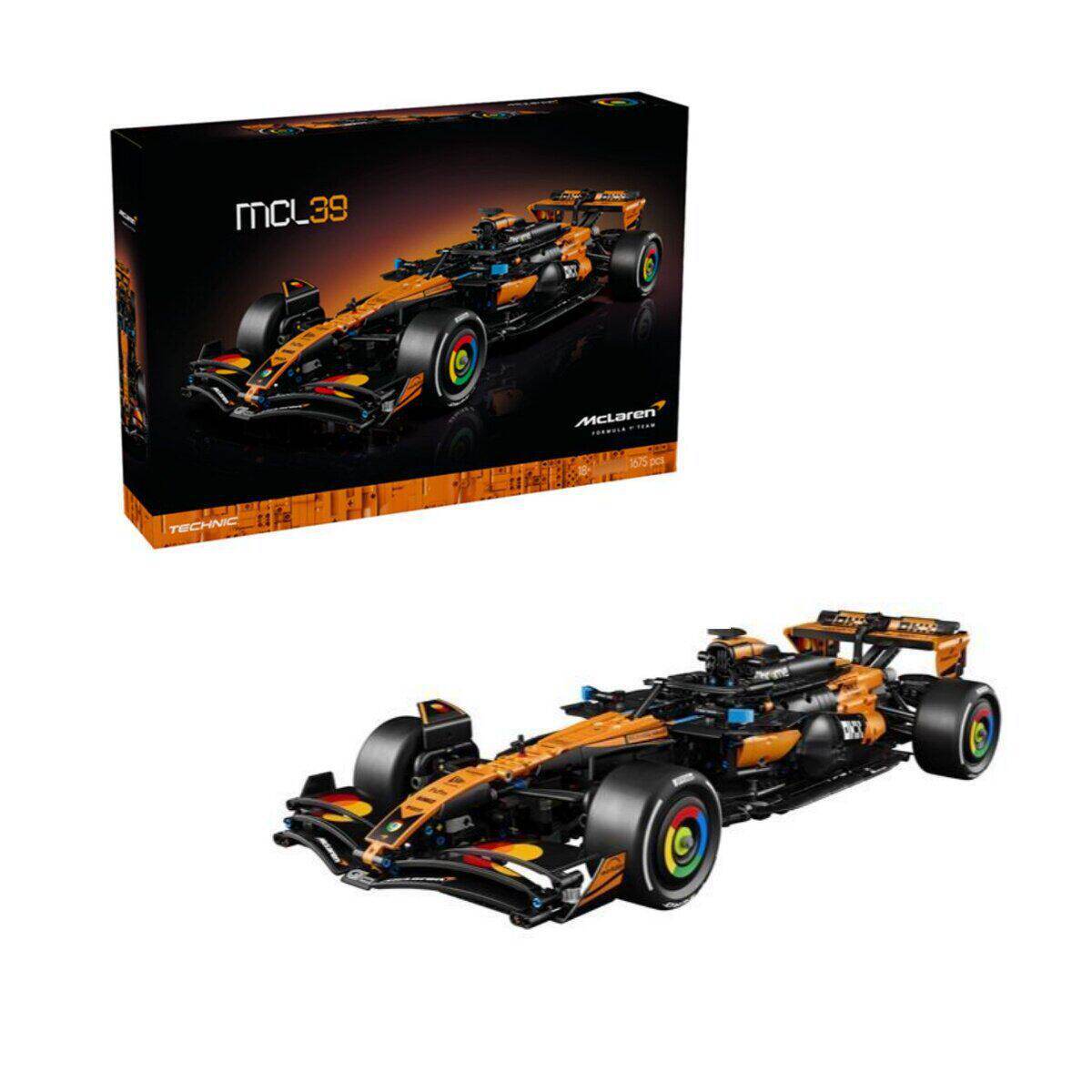 Cross-border new set of building blocks - mechanical group 42228 - McLaren F1 racing car assembly toy gift