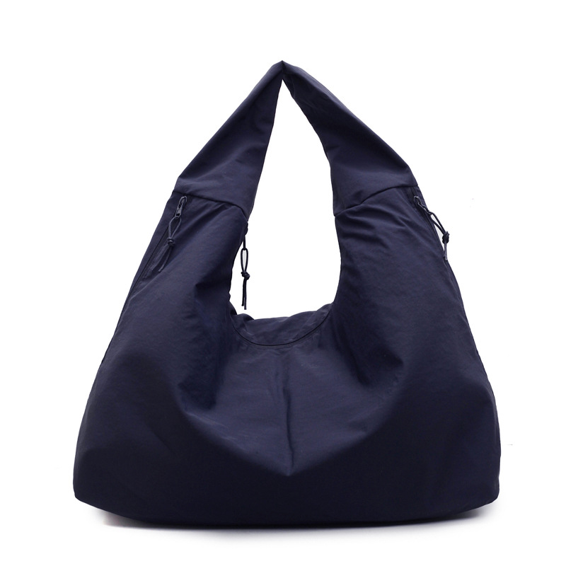 2026 New Nylon Underarm Bag for Women Large Capacity Retro Shoulder Bag Trendy Y2K Handbag