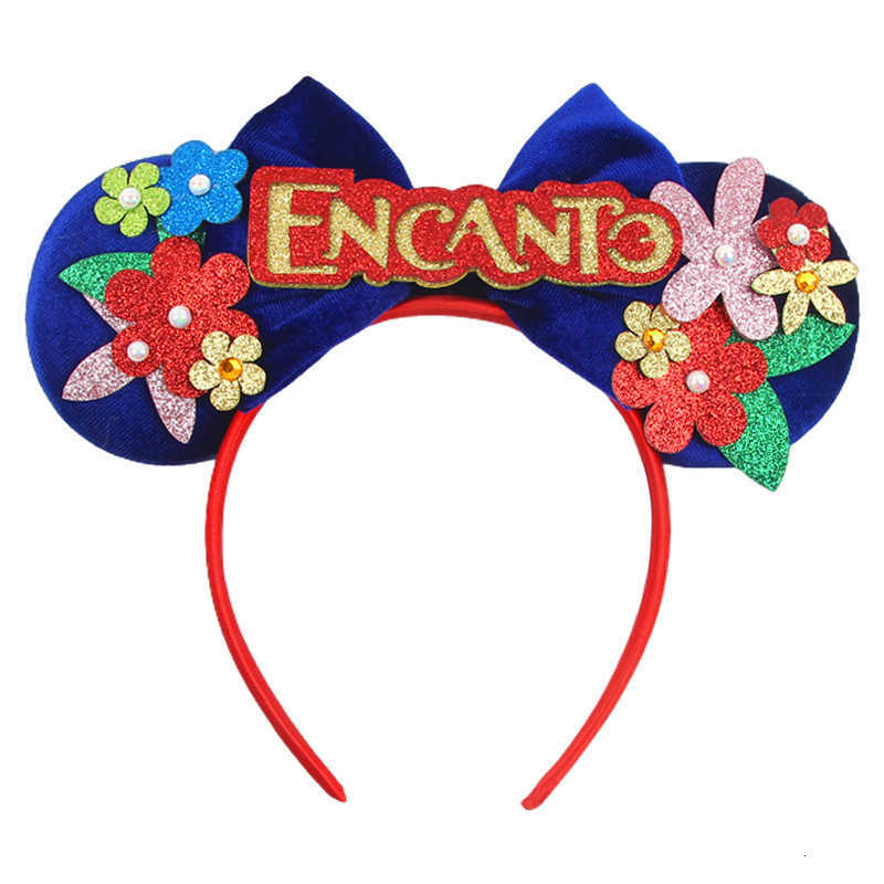 Magic House themed headband butterfly and flower headband decoration sequin bow Mickey headband new hair accessory L260515