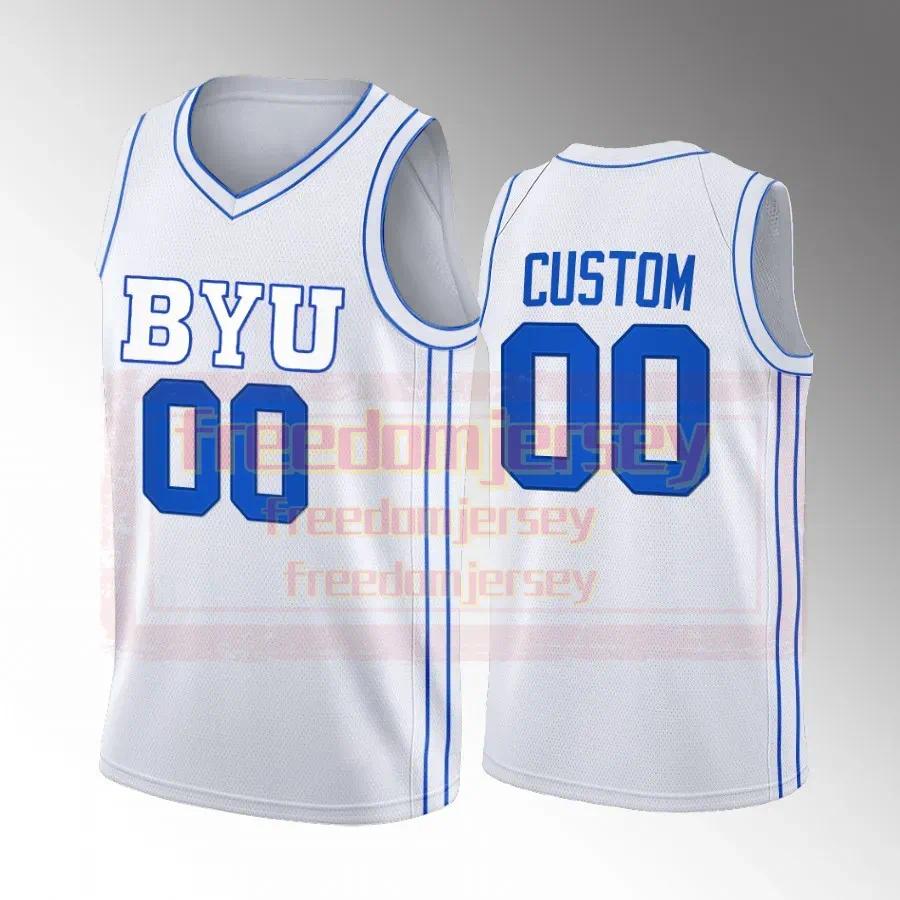 Custom 3 AJ Dybantsa Basketball Jersey Xavion Staton Tyler Mrus High School Jersey Stitched Name number