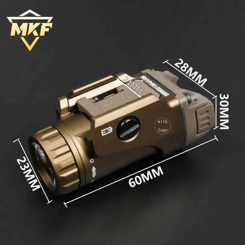 Foxtrot X1 800Lumen Metal Flashlight Tactical Hanging High Power Mini LED Scout Light For G17 18 19 Fit 21mm Rail J260515