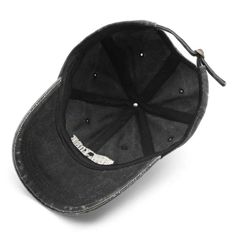 Retro NEW YORK Embroidery Snapback Hat for Men Women Vintage Washed Baseball Caps Spring Autumn Leisure Adjustable Soft Top Hats C260515