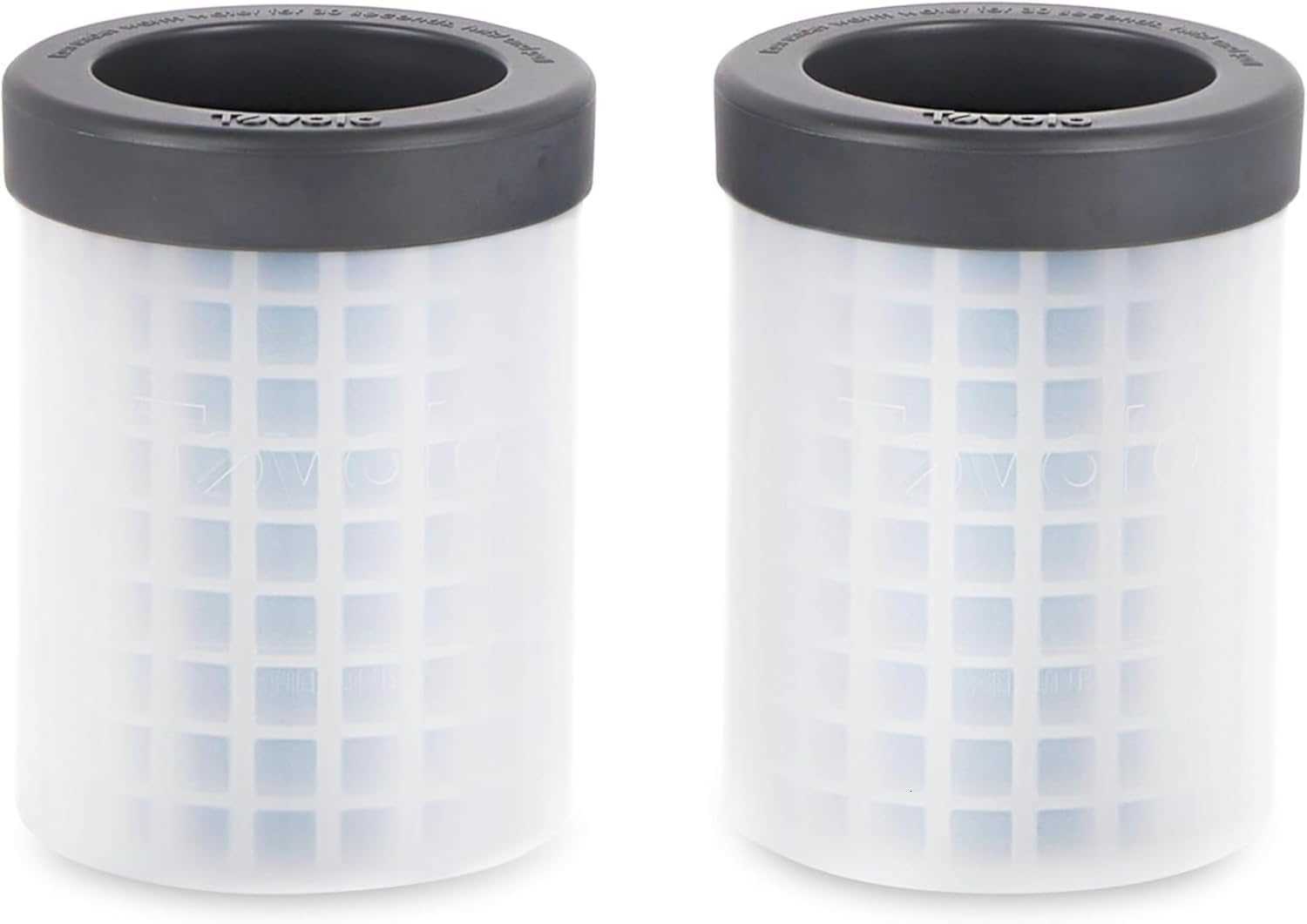 Tovolo Mini Ice Cylinder- Squeeze Release- Set of 2 1000422 Gray01