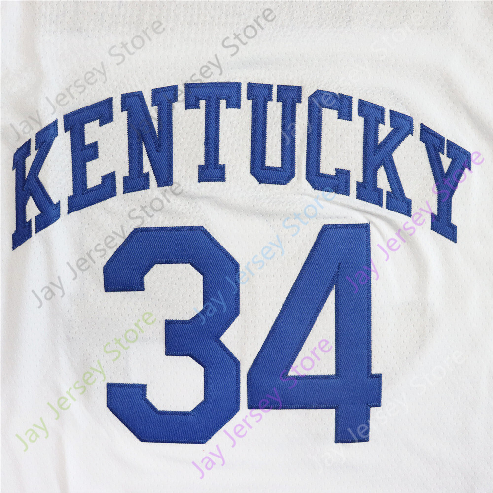 Kentucky Wildcat Basketball Jersey College 1 Denzel Aberdeen 00 Otega Oweh 5 Collin Chandler Mouhamed Dioubate Moreno Johnson Lowe Noah Wall Towns Ree