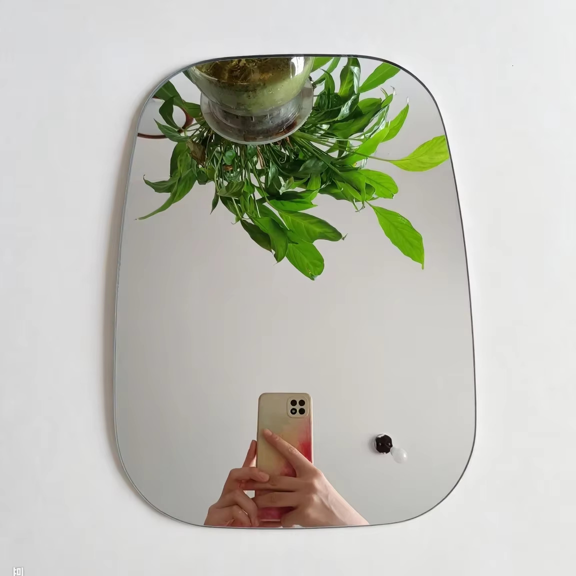 Customized new right convex car side mirror with chrome-plated aluminum rearview lens