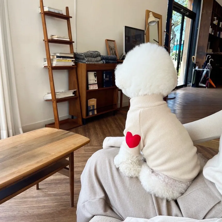Chic Animal Print Thick Fleece Jacket for Pets: Ideal Fall/Winter Wear HF35