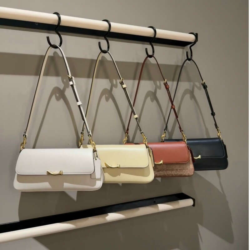 Coachbaggs Designer Coach Jet Tote Trapezoidal Small Square Bag Baguette Vintage Fashion Flap Shoulder Crossbody Underarm Coachtabbybag